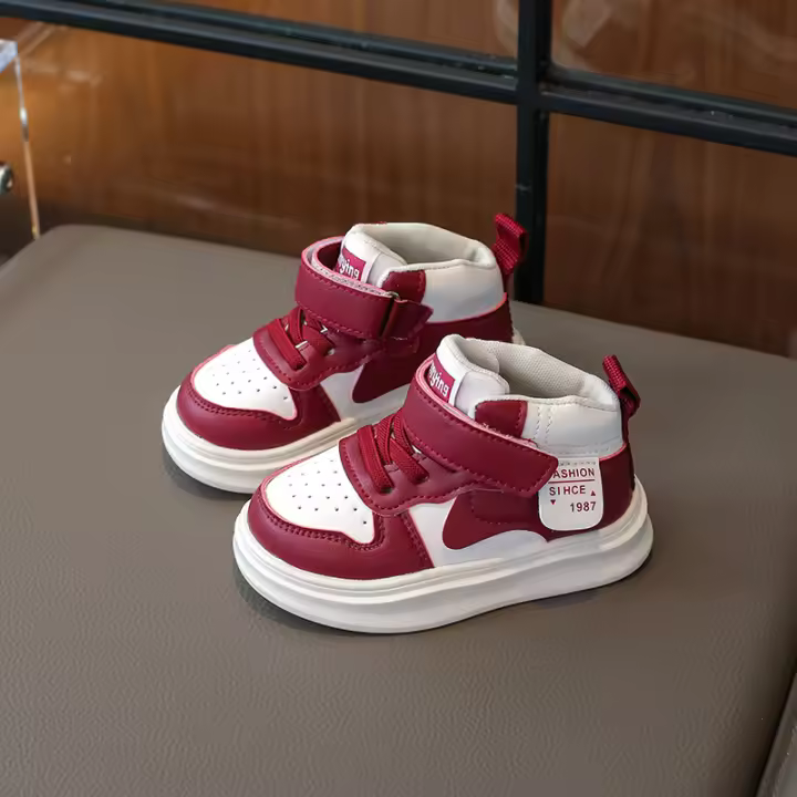 Zapatos deportivos suaves y antideslizantes multifuncionales para niños y niñas, estilo coreano, Otoño/Invierno, 2024 - 1