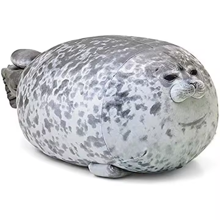 Almohada foca muñeco blando acuario peluche - 1
