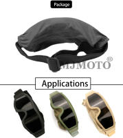 Gafas Tácticas de Paintball MJMOTO Lentes Reforzadas de Fibra de Policarbonato - details 7