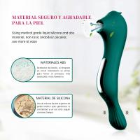 Vibrador con ventosa para clítoris silencioso 2 en 1, 10 modos, masturbador femenino, vibradores de succión de clítoris al vacío para mujeres, juguetes sexys para adultos, modo de pareja - details 6