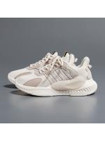 Versión coreana de la pareja de colores coordinados modelos de zapatos deportivos de primavera y verano de punto de mosca transpirable zapatos para correr fondo blando zapatos casuales zapatos femeninos marea - details 4