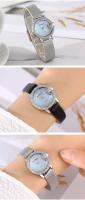 【Italia 2025 Gran oferta】Reloj de Cuarzo para Mujer con Esfera de Madreperla Única - Diseño Nórdico, Correa de Piel Elegante e Impermeable 3ATM, Ideal como Regalo Exclusivo - details 3