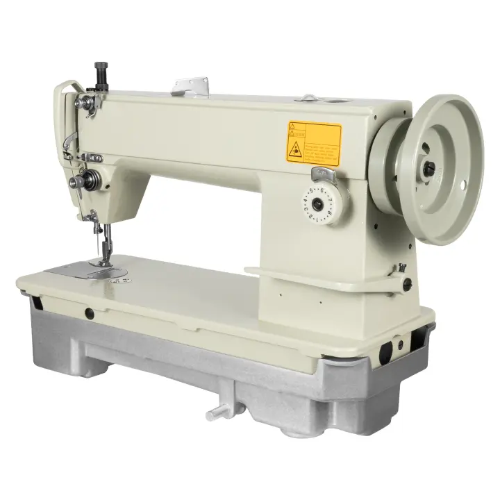 Máquina de coser Industrial de cuero, máquina de coser de telas de cuero de alta resistencia, - 1