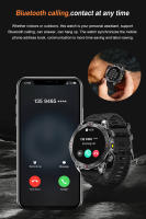 Para Android IOS Reloj inteligente deportivo al aire libre militar GPS pista brújula altímetro Smartwatch hombres 1,43 pulgadas 466*466 HD Pantalla AMOLED IP68 impermeable Reloj inteligente hombres Bluetooth llamada Smartwatch 2025 - details 9