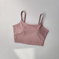 Top Deportivo de Yoga para Mujeres Algodón Transpirable Mejora de Figura con Almohadilla - details 15