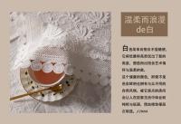 Mantel de banquete ENCE de lujo, funda blanca americana bordada para salón y dormitorio - details 5