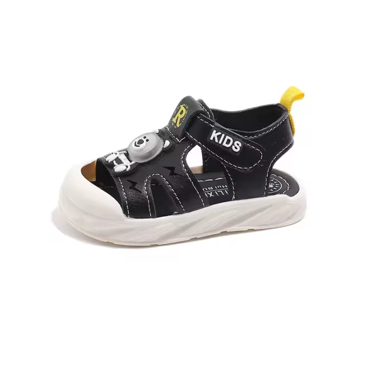 Calzado deportivo para niño niña, calzado de playa multifuncional, suave y cómodo, antilazos, bonito, con oso astronauta - 1