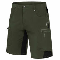 MAGCOMSEN pantalones cortos Cargo de verano para hombre, Shorts ligeros de secado rápido con múltiples bolsillos para trabajo Ripstop - details 4