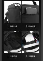 Bolso de mano informal a la moda para hombre, bolso de hombro de tela de nailon de alta calidad, bolso de mensajero para hombre, bolso de diseño de estilo elegante para hombre - details 7