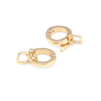 Colgantes de Brasso de Oro 18K Clips de Conexión de Circonio Suministros de Hacer Joyas - details 3