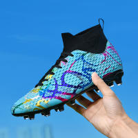 Zapatillas de fútbol unisex, AG, aptas tanto para niños como para adultos, aptas para césped artificial y parques infantiles duros - details 1