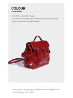 Elegante y sencilla, mochila multibolsillos de gran capacidad, pequeña mochila versátil de alta gama para viajeros. - details 9