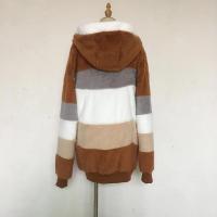Chaqueta para mujer 2024 nuevo Otoño Invierno cálido bolsillo de felpa ropa informal con capucha abrigo suelto para mujer - details 18