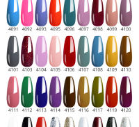 Parkson-Conjunto de botellas de esmalte de Gel semipermanente, laca LED UV desnuda, purpurina de larga duración, manicura, 8ml, 30 unidades por Set - details 5