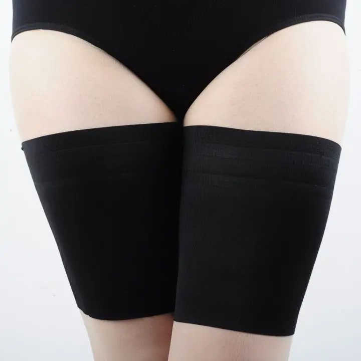 Bandas deportivas antifricción, funda elástica para el muslo, calcetín de silicona antirozaduras, Unisex - 1
