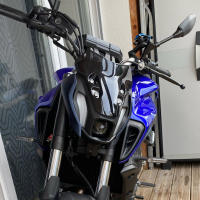 Deflectores de parabrisas de motocicleta MT07 2024, piezas protectoras de pantalla de protección contra el viento 2023 2022 2021 para parabrisas Yamaha MT-07 MT 07 - details 3