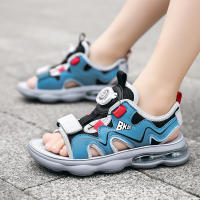 Sandalias deportivas de verano transpirables para niños, zapatos de playa al aire libre, cómodas sandalias de suela blanda para niñas y sandalias antideslizantes de moda - details 10