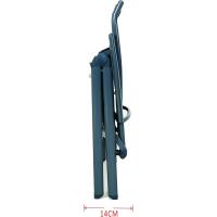 Silla plegable de aluminio Korfu, 67 x 59 x 113 cm, Carbón - details 15