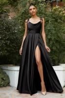 Vestido vaquero tres elegantes para mujer, cuello alto, espalda descubierta, cremallera trasera, estilo formal, moda cómoda 2025 - details 19