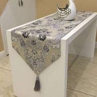 Campeones elegantes bordados de tejido Jacquard posmoderno clásico chino, decoración del hogar, mesa de cena, bandera, misma estera - details 3