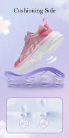 Zapatillas de deporte de marca para niños, calzado para correr al aire libre, zapatos deportivos cómodos para niñas, zapatos de gimnasio transpirables para niños, zapatillas antideslizantes - details 7