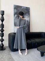 Nuevos tacones altos puntiagudos, hilo de malla para mujer, una palabra con boca ligera, cabeza de bolso estilo hada de moda, medias zapatillas. - details 3
