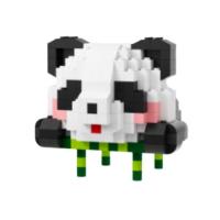 6 piezas Caja Misteriosa de Pandas Xiaofangle - Bloques Ensamblables Educativos (12 juegos, DIY para Niños) - Colcciona 6 Pandas Diferentes! - details 4