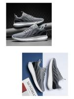 Zapatillas deportivas informales para hombre, calzado transpirable con plataforma que aumenta la altura - details 20