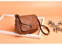 Nuevo bolso de cuero MOV de calidad, hombro de gran capacidad con bolsillo de tres capas, bolso cruzado informal para mujer - details 5