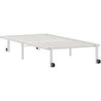 Estructura de cama sin colchón plegable de acero, marco de cama de metal, marco de cama plegable, base de cama - details 6