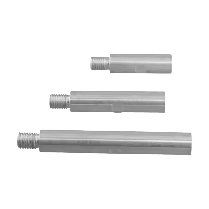 Herramienta de pulido de eje de varilla de extensión M14, 3 uds., para amoladora de agua de rosca M14, juego de pulido con amoladora angular 125 - 1