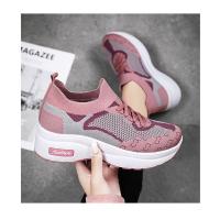 Zapatos deportivos informales con cordones transpirables para mujer, zapatillas de deporte de moda - details 4