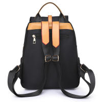 Mochila Oxford Negra impermeable para Mujer, Bolso Escolar antirobo de gran capacidad, Bolso de viaje, Bolso de hombre - details 3