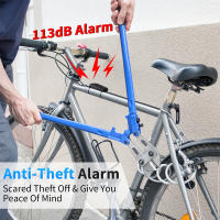Wsdcam Alarma de Bicicleta con Carga USB Sensor de Vibración Anti Robo Control Remoto - details 0