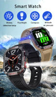 Reloj inteligente militar para hombre, pulsera con seguimiento GPS, Bluetooth, llamadas, batería de 2024 Mah, brújula, iluminación LED, novedad de 600 - details 1