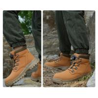Botas de Seguridad Impermeables para Hombres Botas de Trabajo Indestructibles con Punta de Acero - details 21