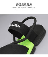 Nuevas sandalias de los hombres con suela de plataforma casual versátil zapatos de playa de los hombres antideslizante desgaste exterior zapatillas geniales - details 6