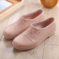 2025 Nuevas Cubiertas de Zapatos de Goma Antideslizantes para Mujer de Cocina Impermeables de Gelatina y Lluvia. - details 9