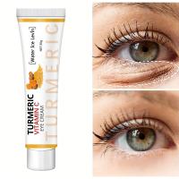 Cúrcuma Vitamina C Aclarante Ojeras Reafirmante Piel Reparación instantánea de ojos Esencia Cuidado de los ojos de las mujeres - details 6