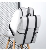 Mochila para ordenador portátil, mochilas impermeables para estudiantes, bolsa de viaje, PU de alta calidad, logotipo impreso de gran capacidad - details 15