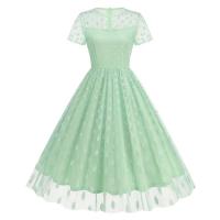 Elegante Vestido de Lentejuelas de Estilo Hepburn Cuenta Alta A-e Tail - details 14