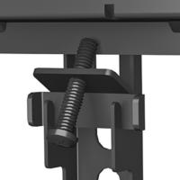 Soporte TV Ruedas para Pantallas de Plasma/LCD/LED de 30-70 Pulgadas hasta 40 kg, Soporte TV Suelo con 6 Ajustes de Altura Ajustable de Vidrio Templado de 2 Niveles, MAX VESA 600x400 mm - details 3