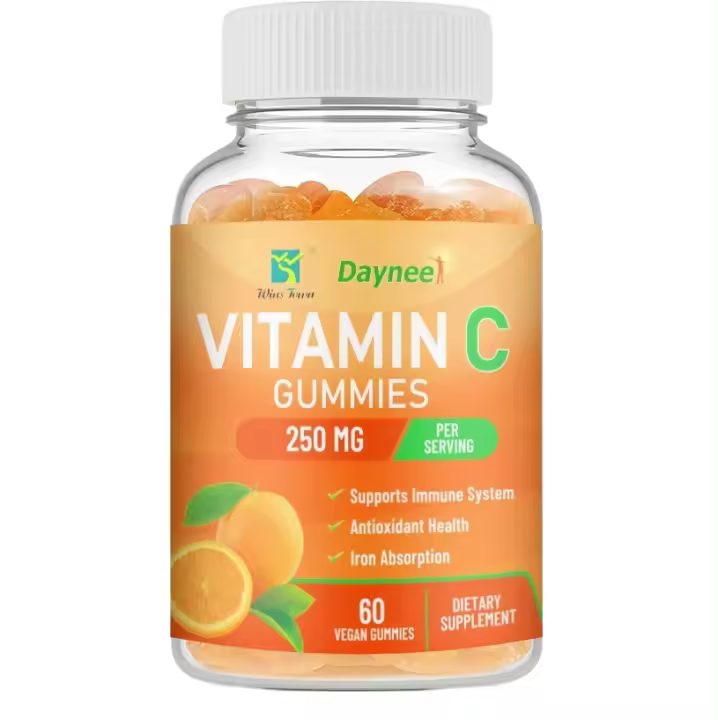 Las gomitas de vitamina C apoyan la absorción de hierro del sistema inmunológico. - 1