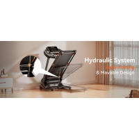 RENESTAR Home, 0-15% Inclinación automática, cintas de correr plegables de 3HP para correr y caminar, capacidad de peso de 300 libras, cinta de correr inclinada equipada - details 8