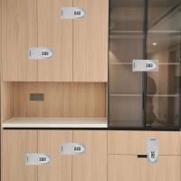 Cerradura de combinación de cono de cocina deslizante de acero inoxidable, gabinete, puerta de gabinete, cerradura con contraseña - details 7