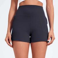 Pantalones cortos deportivos informales para Yoga, cintura alta, gimnasio, ejercicio, correr, tenis, Fiess - details 16