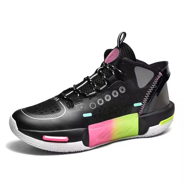 Nuevas zapatillas de deporte de malla cómodas y ligeras para correr, zapatillas de baloncesto para hombre - 1