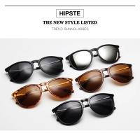 Gafas de sol redondas con montura de Metal para hombre y mujer, lentes de sol con película reflectante, Estilo Vintage, Popular - details 3