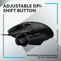 Logitech G502X Wired Gaming Mouse Lightforce Hybrid Optical-mechanical Primary Switches Hero 25k Sensor For E-sports Games - details 5