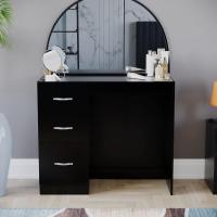 Descuento Riano - tocador para Maquillaje de 3 cajones, para mobiliario de Dormitorio, Blanco - details 23